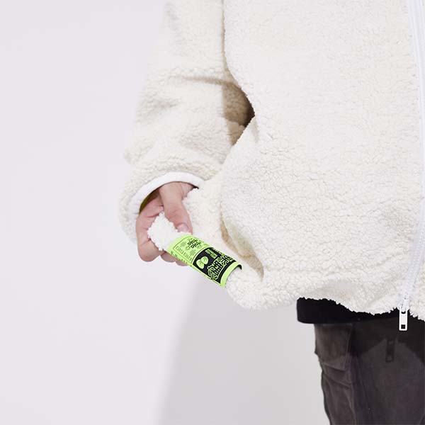 ボアジャケット(果羅火羅武ストラップ付) - ZUTOMAYO MART