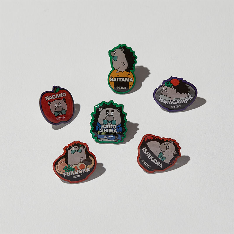 ステッカー＆ご当地ピンズセット - ZUTOMAYO MART