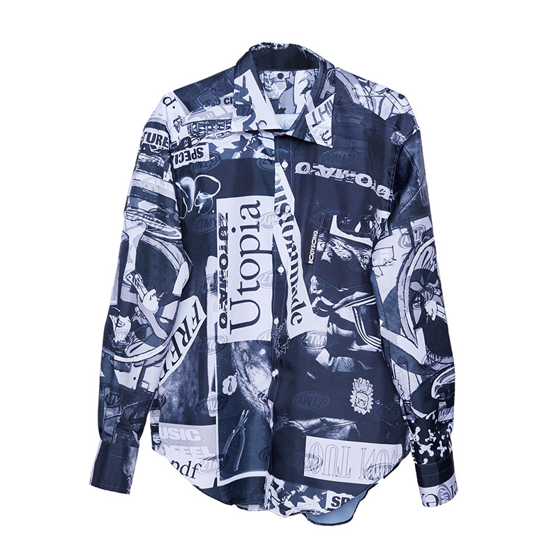 PREMIUM会員限定・抽選販売】ZUTOMAYO x BODYSONG. コラージュシャツ