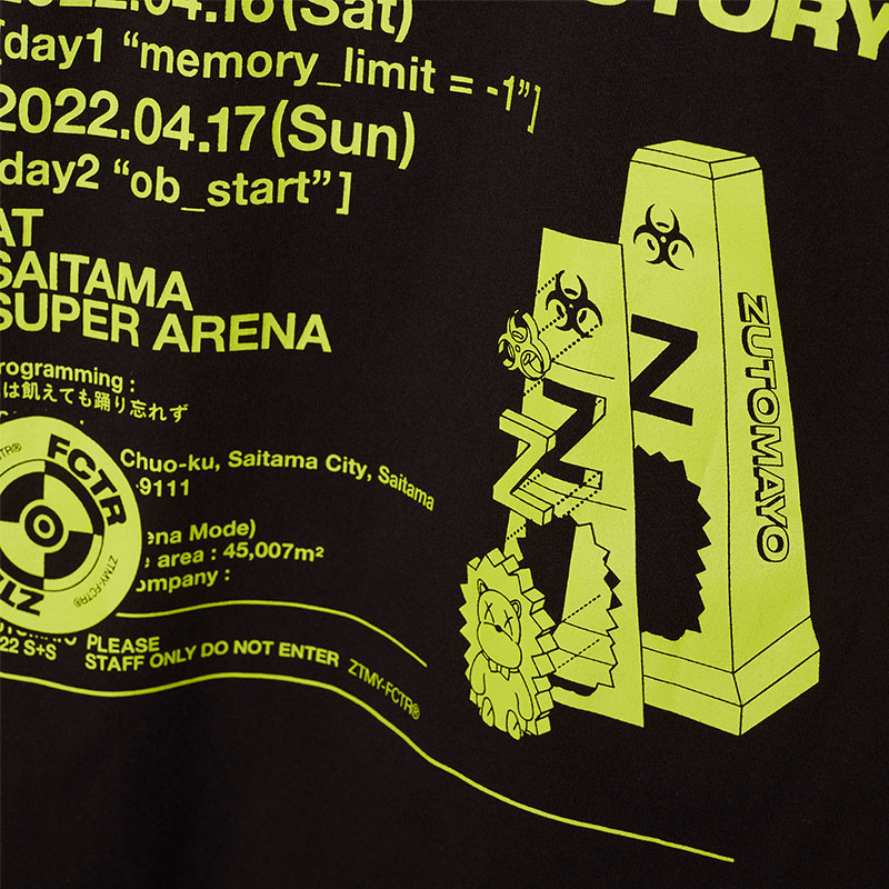 PREMIUM会員限定】ZUTOMAYO FACTORY スタッフT＆バンダナ - ZUTOMAYO MART