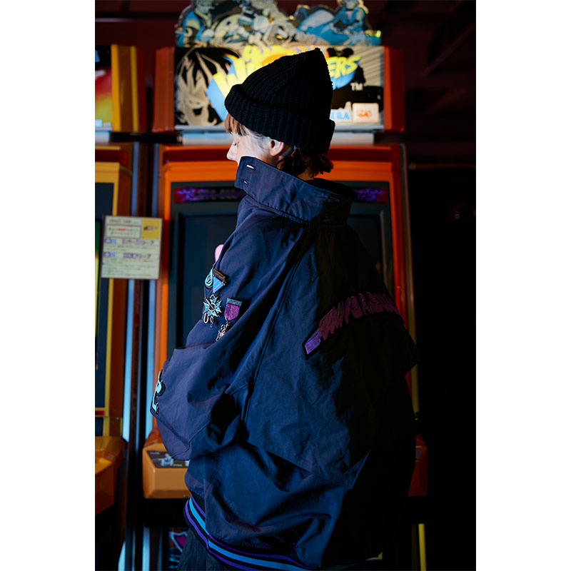 バーシティジャケット(Navy) - ZUTOMAYO MART