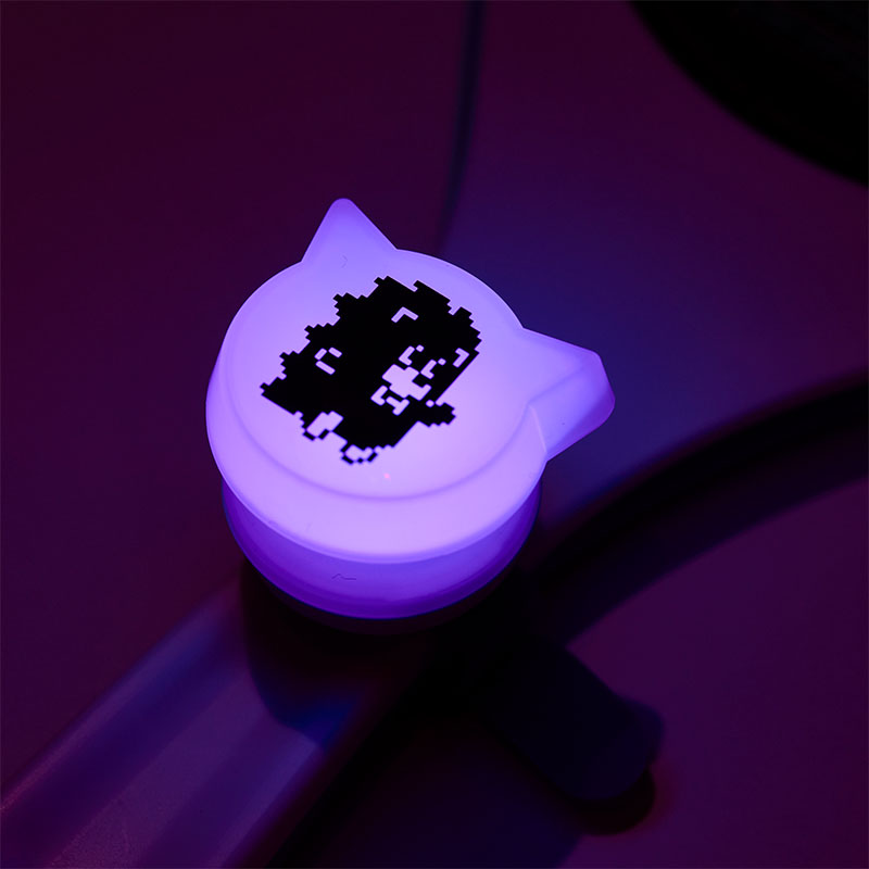 しゃもじリングライト(Cat Purple) - ZUTOMAYO MART