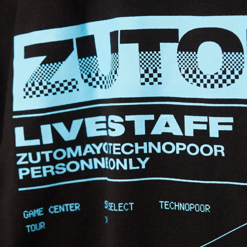 TECHNO POOR STAFF TEE ＆ BANDANA - ZUTOMAYO MART