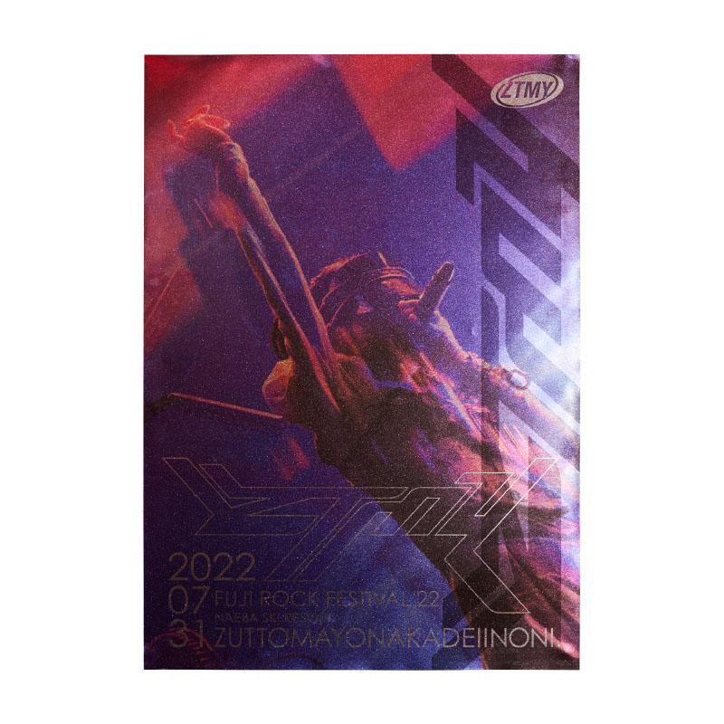 LIVE Photo Metallic Poster 2022 - ZUTOMAYO MART