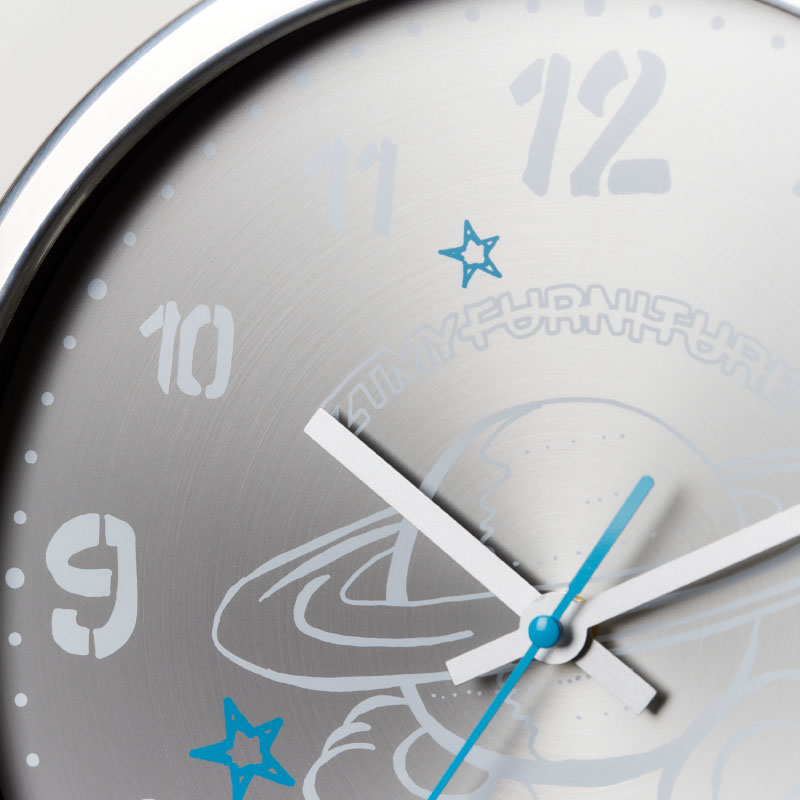 SATURN WALL CLOCK - ZUTOMAYO MART