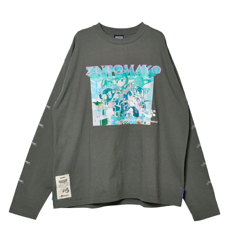 5th HP TOP LongTee 2 (Charcoal) - ZUTOMAYO MART