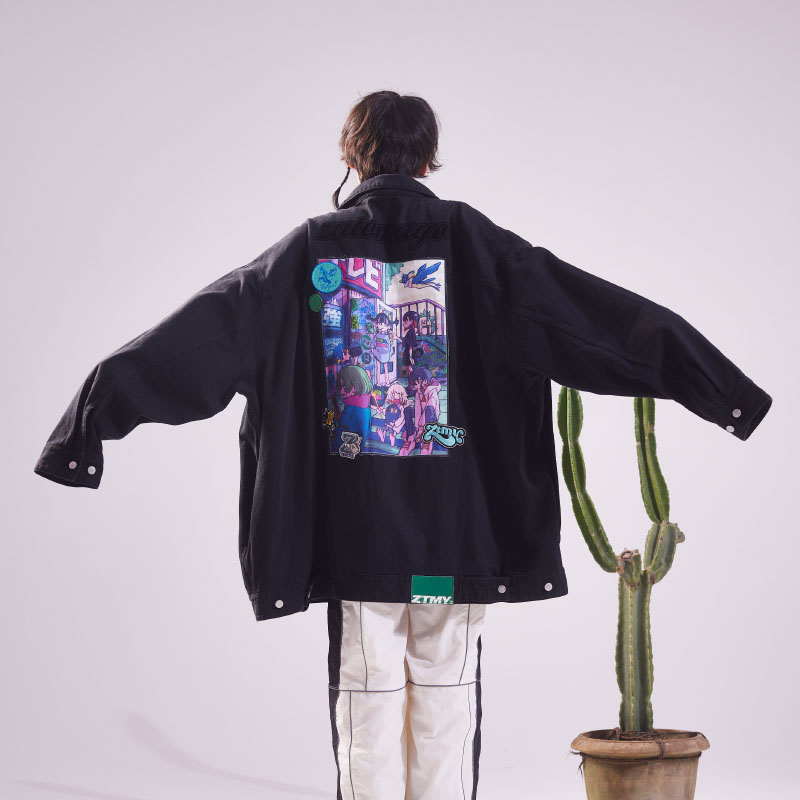 OverSize Denim Jacket XXXXL - ZUTOMAYO MART