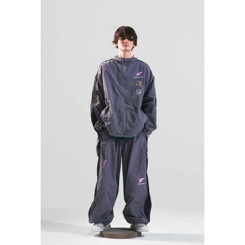 Nylon Pants (Gray) - ZUTOMAYO MART