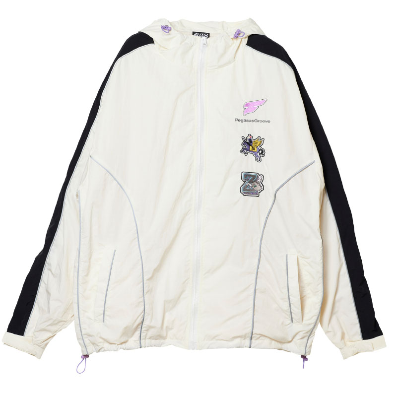 Nylon Jacket (White) - ZUTOMAYO MART
