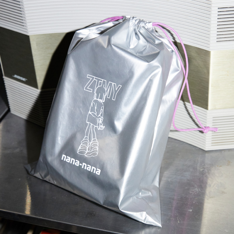 nana-nana × ZUTOMAYO Hoop (Cosmic Silver) - ZUTOMAYO MART