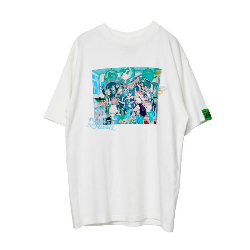 ZUTOMAYO 5th Tee 2 (White) - ZUTOMAYO MART