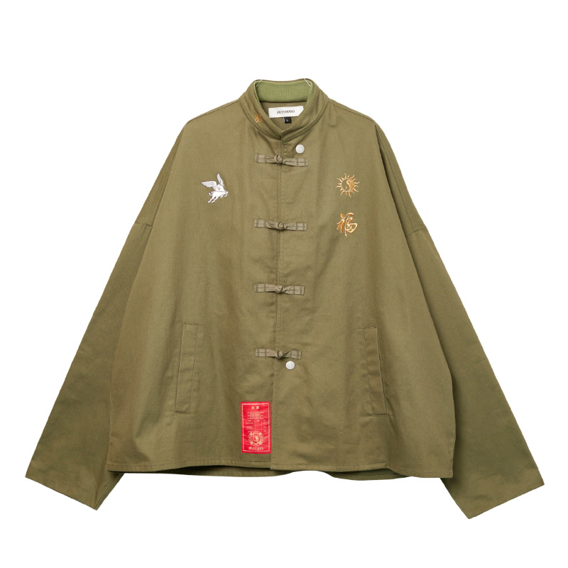 福 Jacket (Khaki) - ZUTOMAYO MART