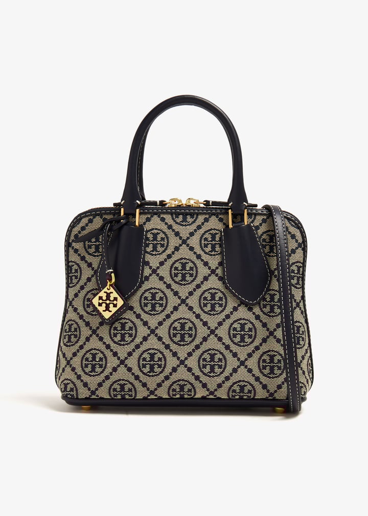 Tory Burch Mini T Monogram Swing satchel for Women - Blue in USA