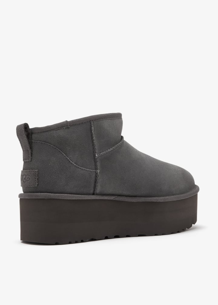 UGG Classic Ultra Mini platform boots for Women - Grey in USA