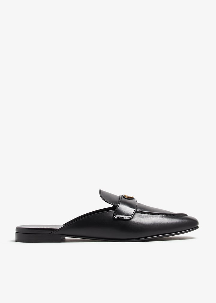 Prada Leather mules for Women - Black in UAE | Level Shoes
