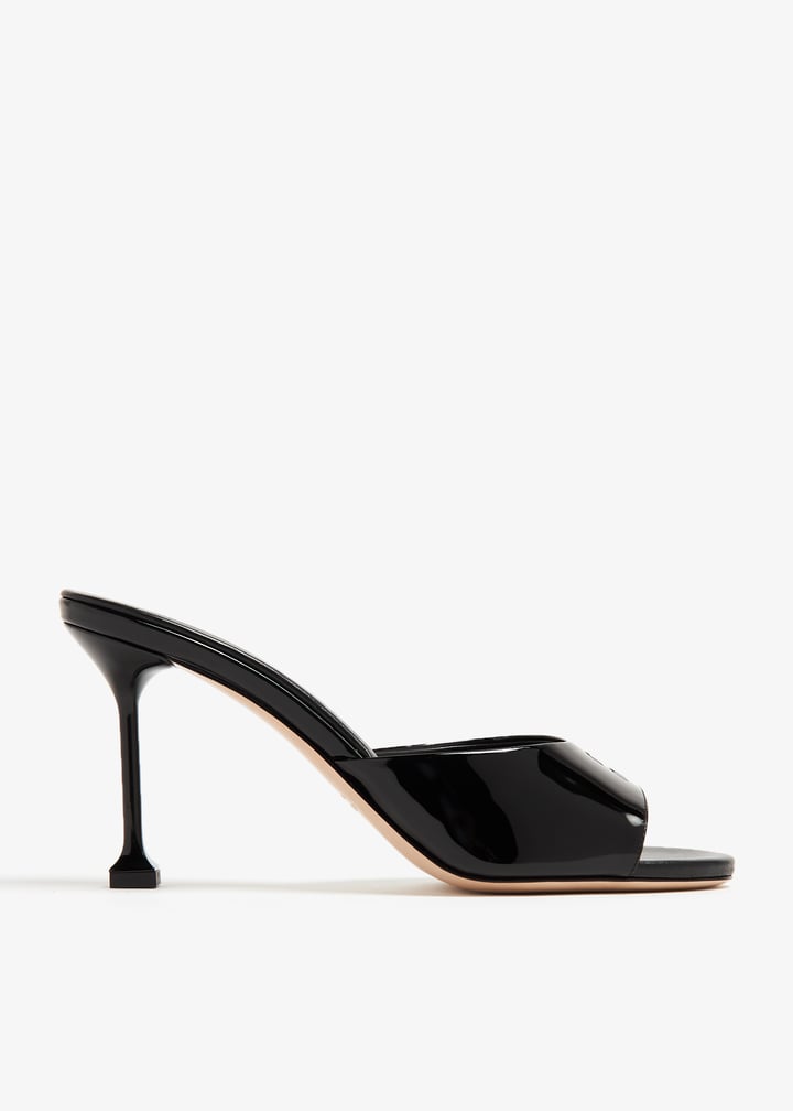 Miu Miu Patent leather mules for Women - Black in KSA | Level Shoes