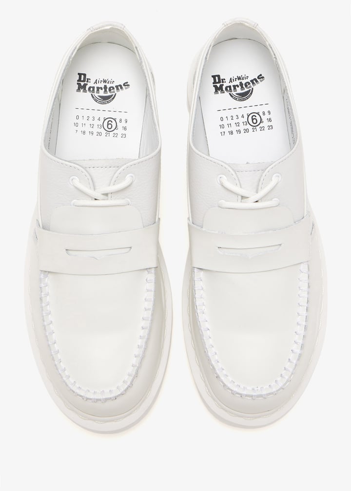 MM6 x Dr. Martens 1461 Penton loafers for Men - White in USA