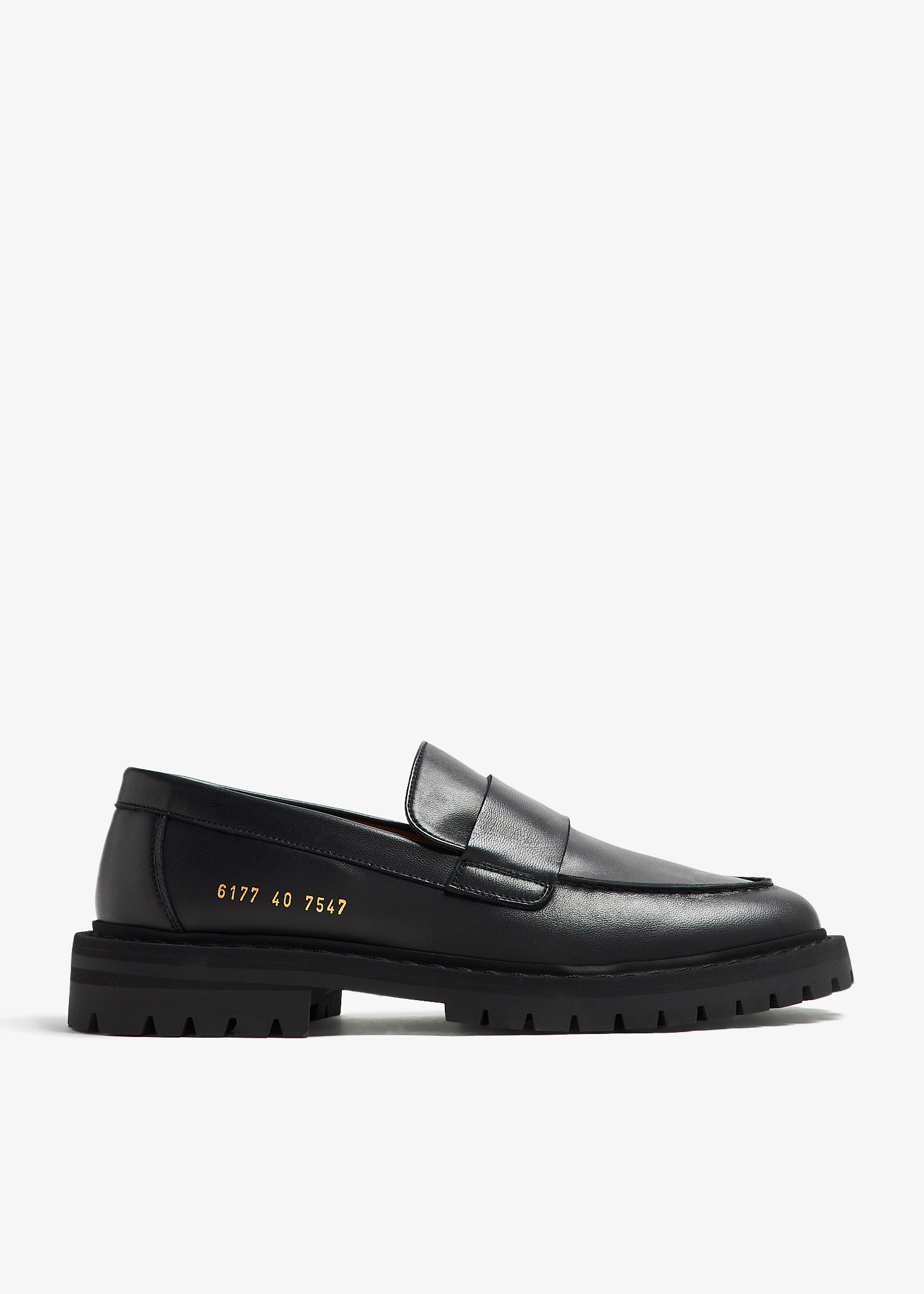 Common Projects Chunky loafers for Women - Black in USA | Level Shoes