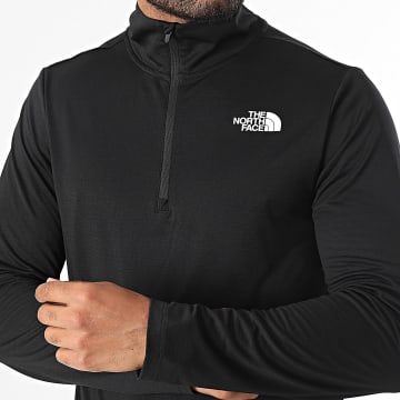 The North Face - Flashdry lightweight zip-neck sweatshirt A8949