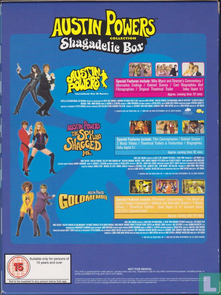 Austin Powers Collection - Shagadelic Box DVD (2005) - DVD - LastDodo