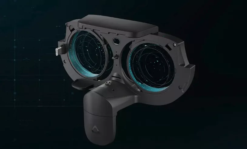 HTCが「VIVE XR Elite」用フェイストラッカーを発表。視線や口の動きを