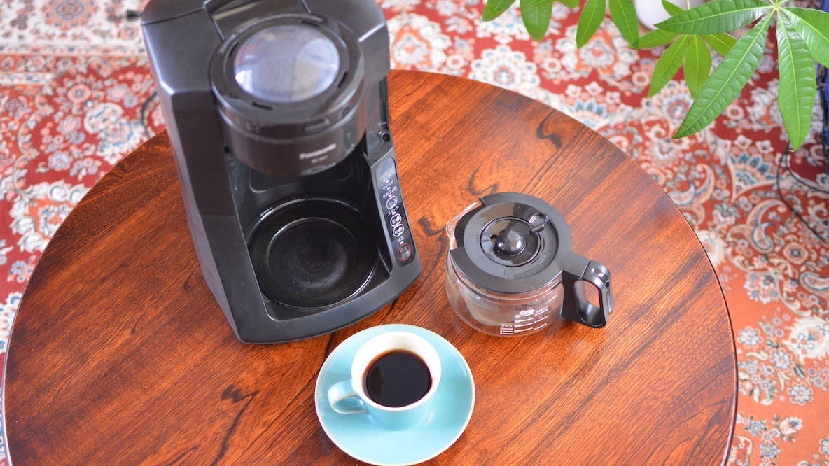 Panasonicで人気の「沸騰浄水コーヒーメーカー」を1ヶ月使ってわかった
