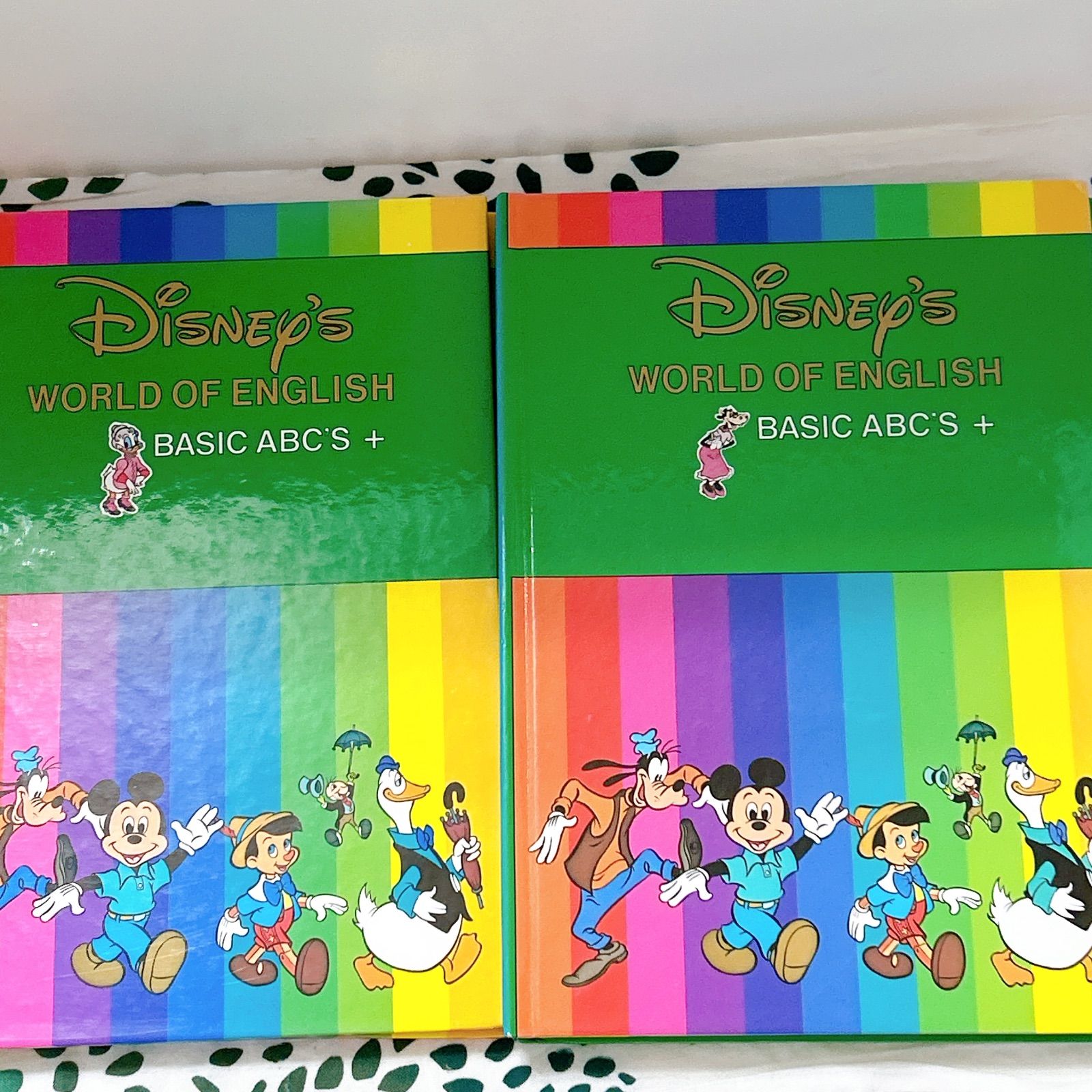 DWE Disney's World of English Basic ABC's＋ Book 4 5 6 10 11 12