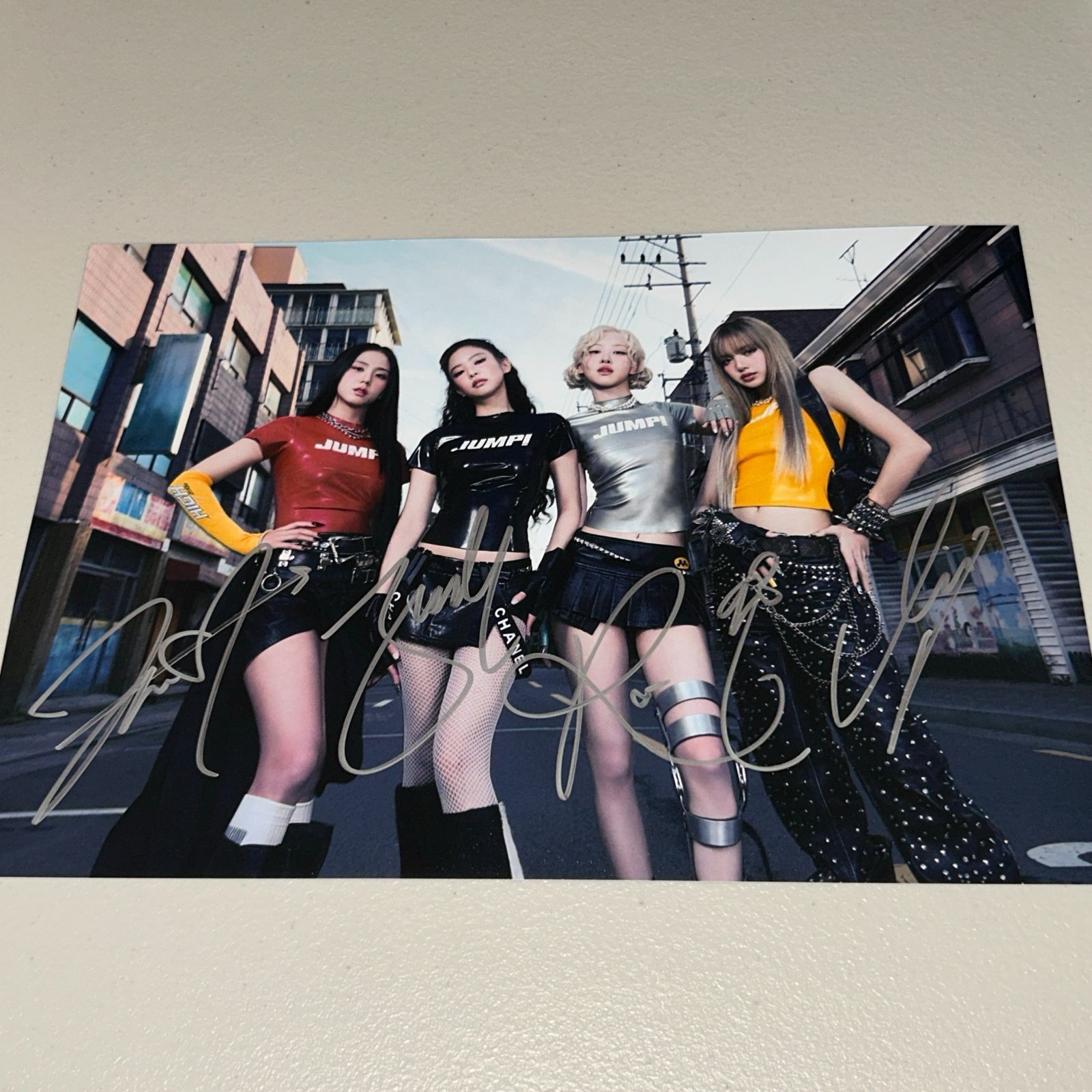 BLACPINK 全員直筆サイン BLACKPINK メンバー全員直筆サイン 【公式通販】