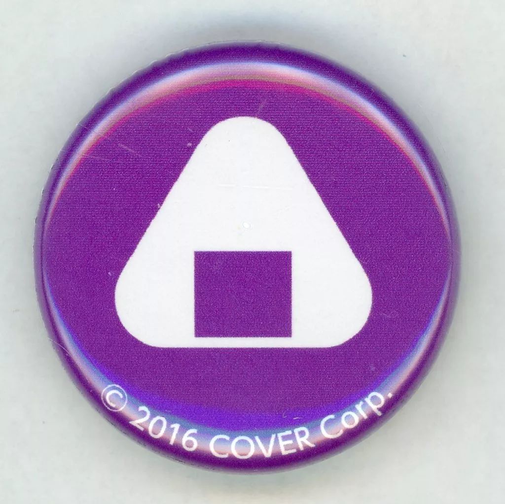 中古】バッジ・ビンズ 猫又おかゆ 推しマークミニ缶バッジ