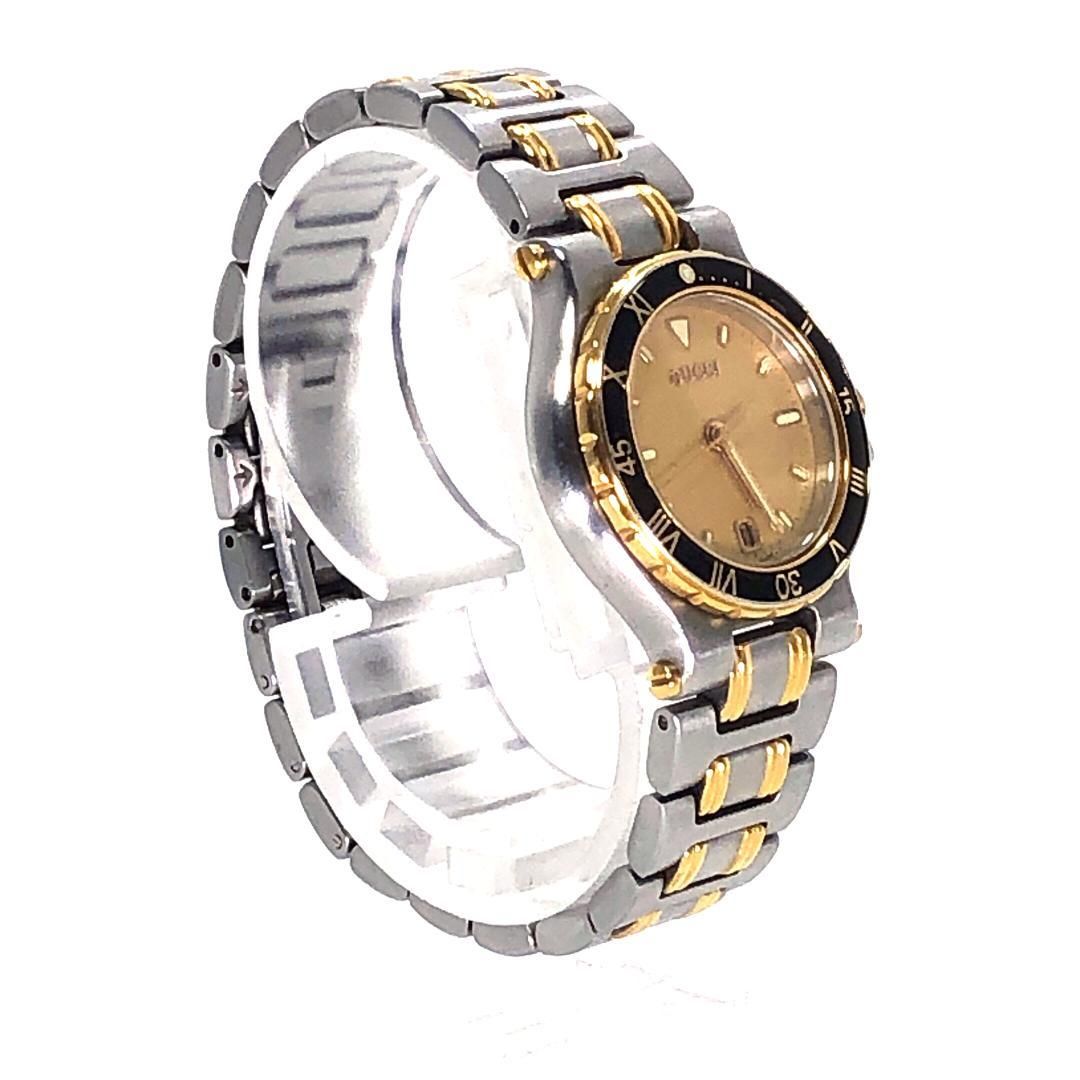 美品・電池交換済み】GUCCI グッチ／レディース 腕時計 9700L デイト