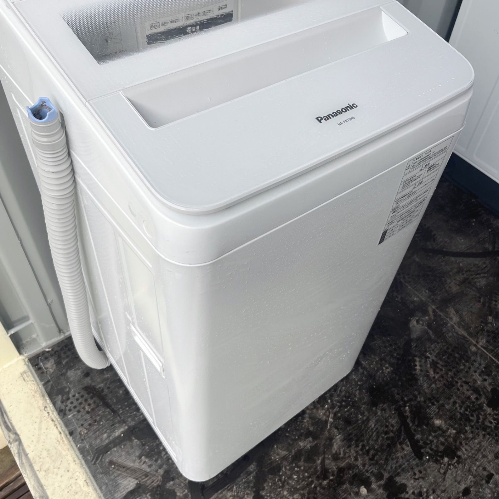 319取付無料！完動品！パナソニックエコナビ搭載シンプルホワイト7kg