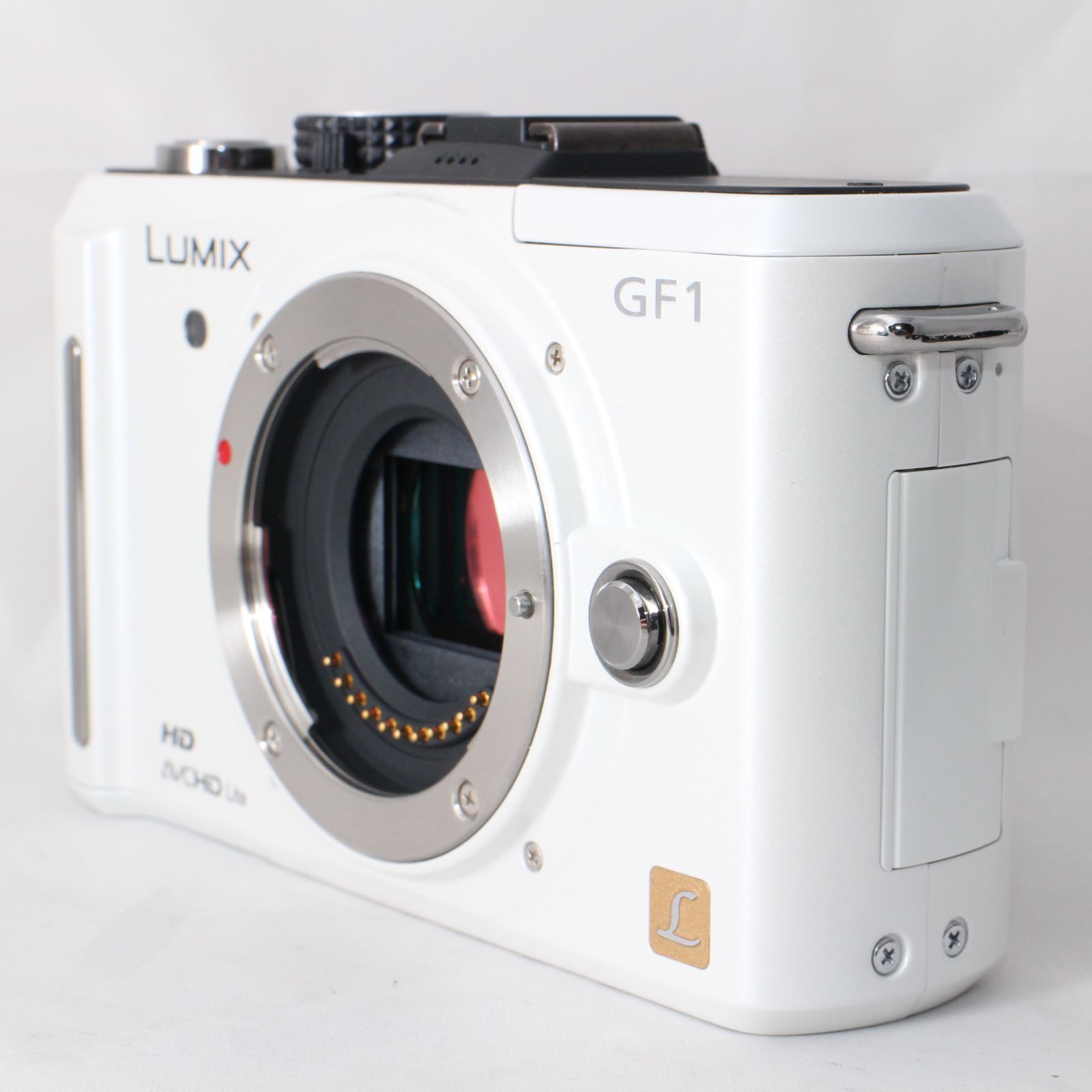 ☆美品☆ Panasonic LUMIX GF1 ボディ ホワイト DMC-GF1 パナソニック