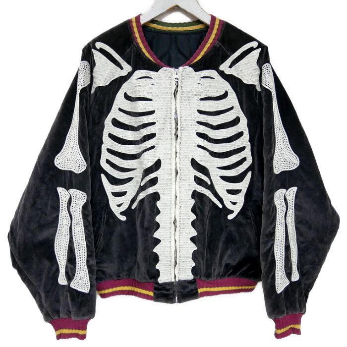 KAPITAL キャピタル 国内正規 BONE EMBROIDERY SOUVENIR JACKET ボーン