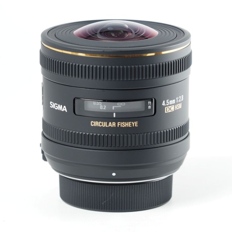 SIGMA シグマ 単焦点魚眼レンズ 4.5mm F2.8 EX DC CIRCULAR FISHEYE