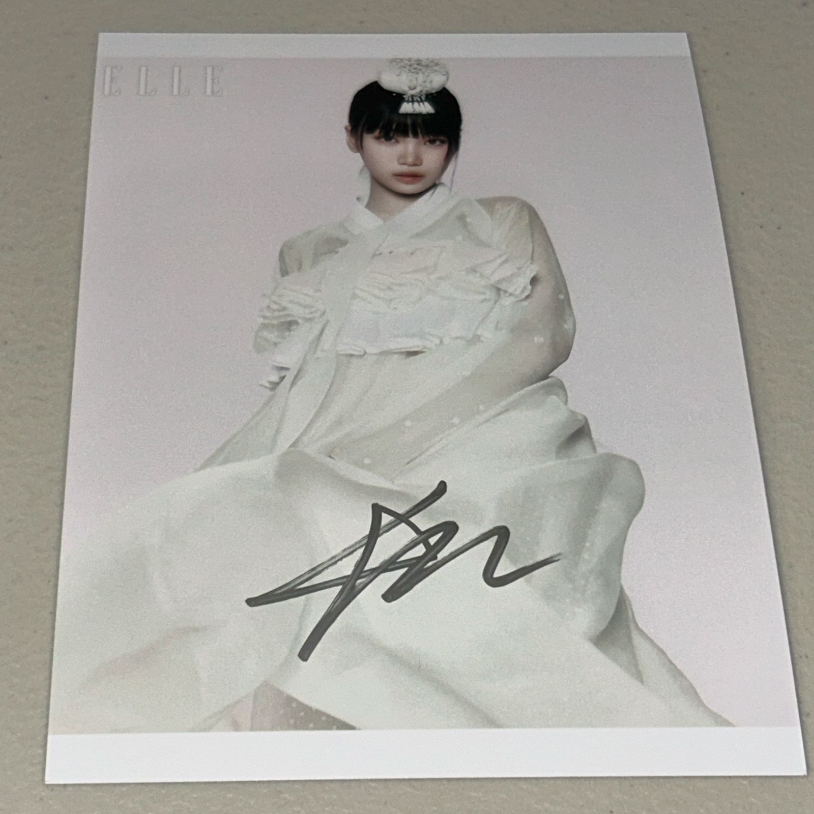 チェウォン LE SSERAFIM 直筆サイン スチール写真(2Lサイズ) - メルカリ