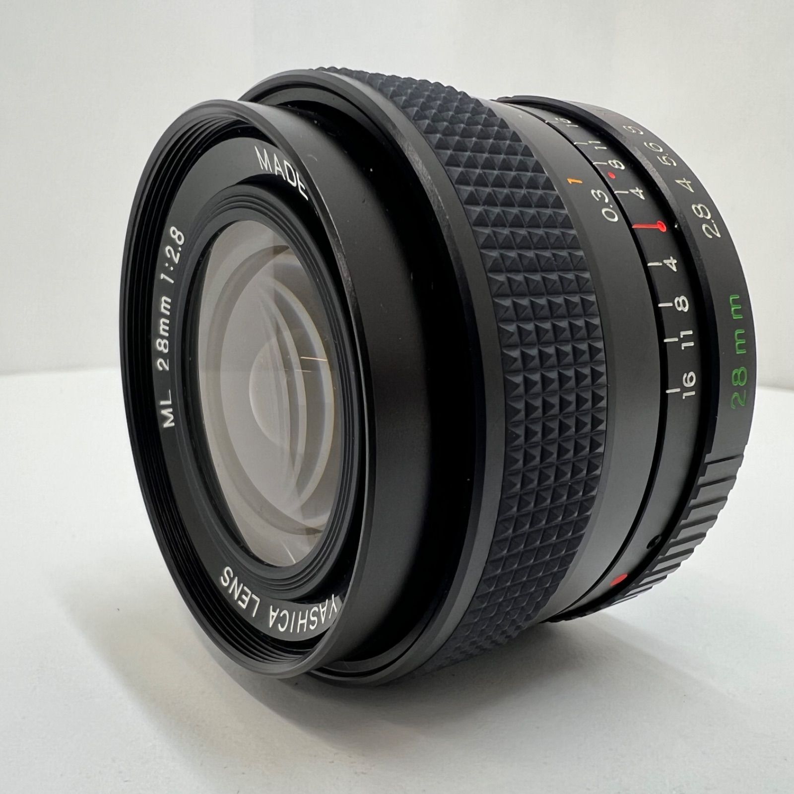 1-000032】 YASHICA ML 28mm F2.8 ヤシカ レンズ Y/Cマウント - メルカリ