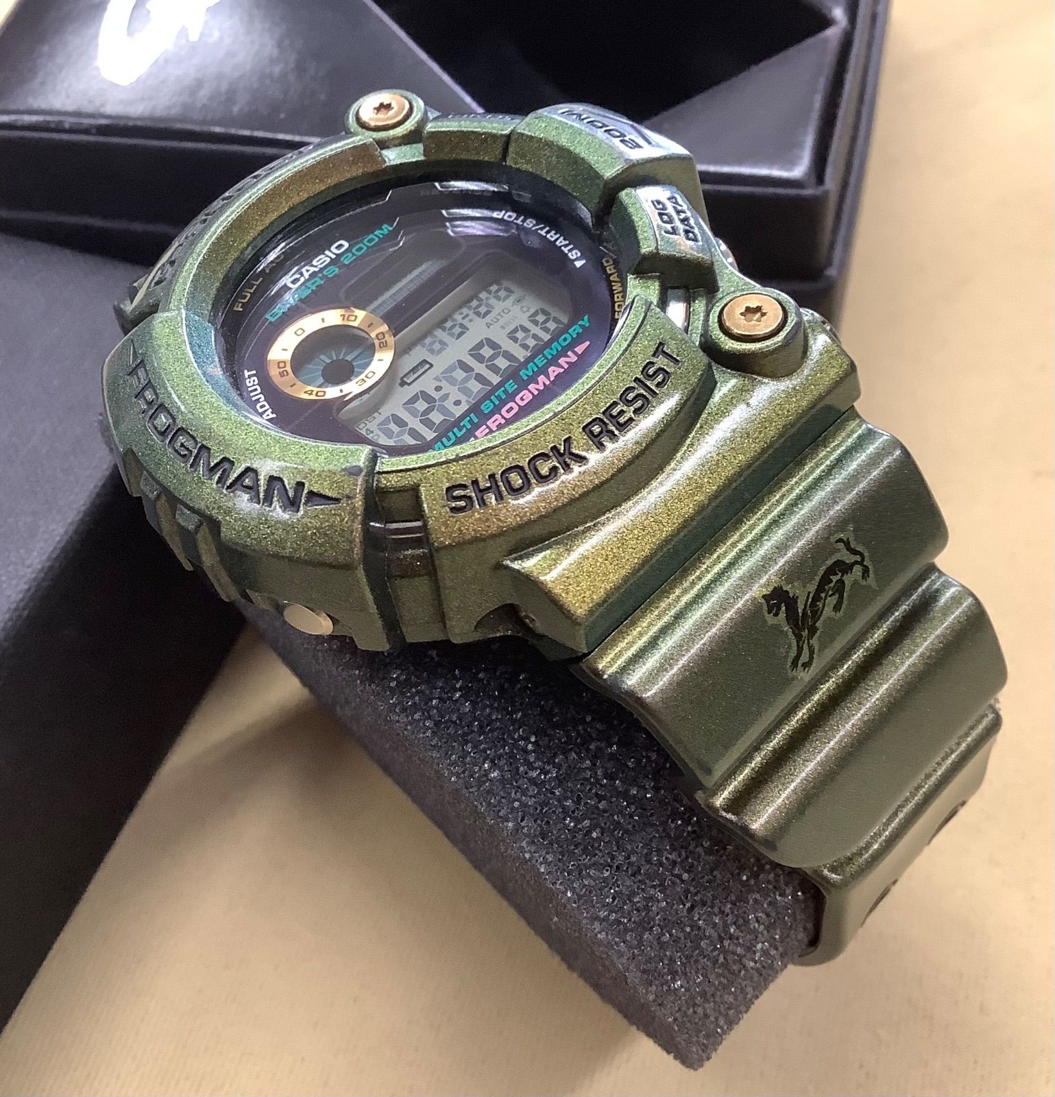 G-SHOCK GW-200-9JF FROGMAN 白虎 ディフェンダー 中古 G-SHOCK GW-200