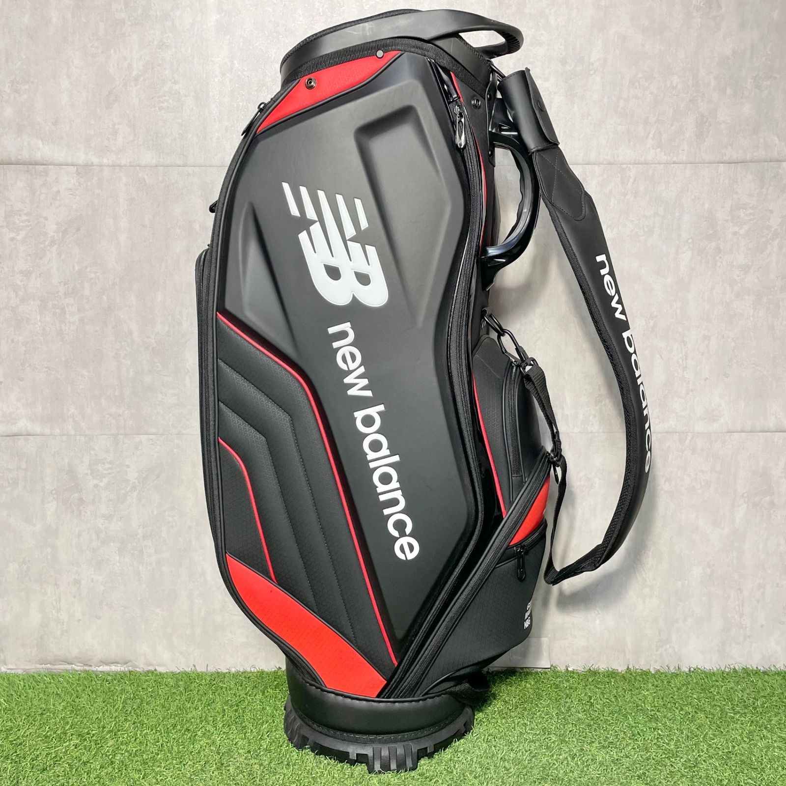 NEW BALANCE ニューバランス キャディバッグ ゴルフバッグ ブラック