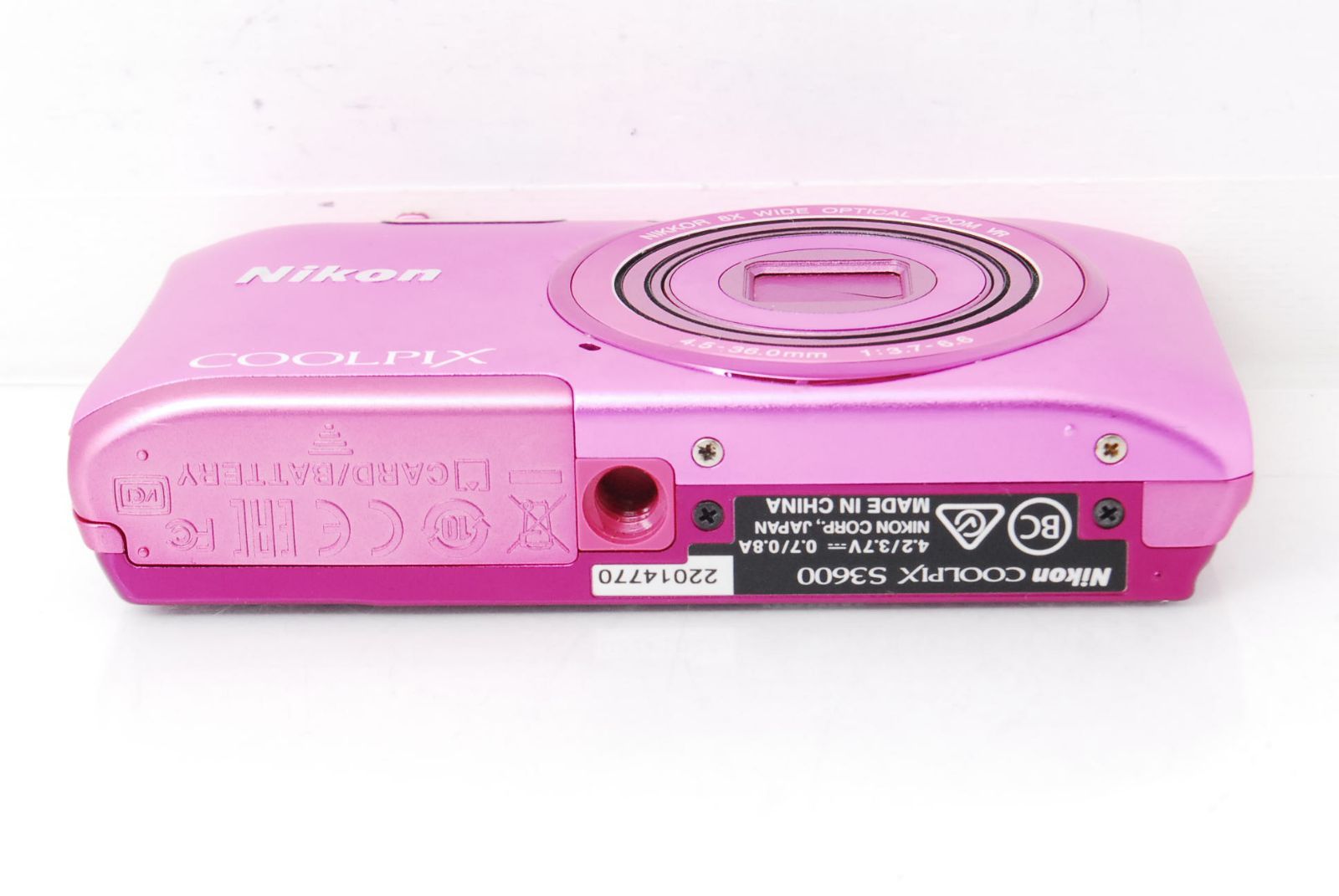 Nikon COOLPIX S3600 ピンク ニコン COOLPIX S3600 価格比較 - 価格.com