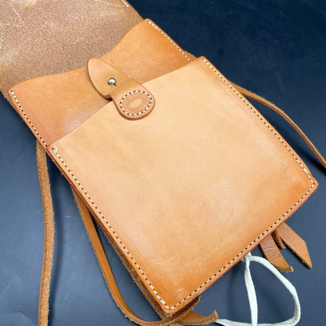 REDMOON メディスンバッグ 袋・ギャランティ付き 本革レザー コンチョ