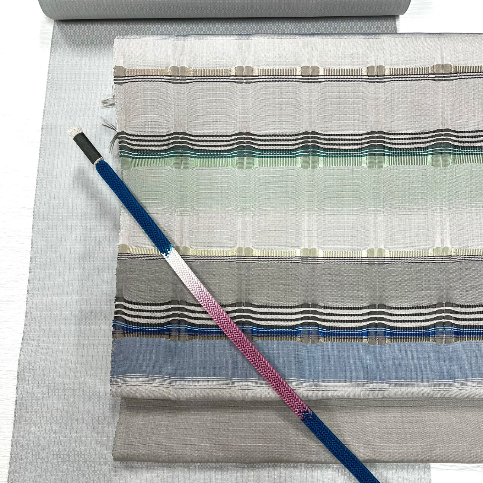 吉野間道 九寸 名古屋帯 手織り 草木染 藤山千春 0061 - メルカリ