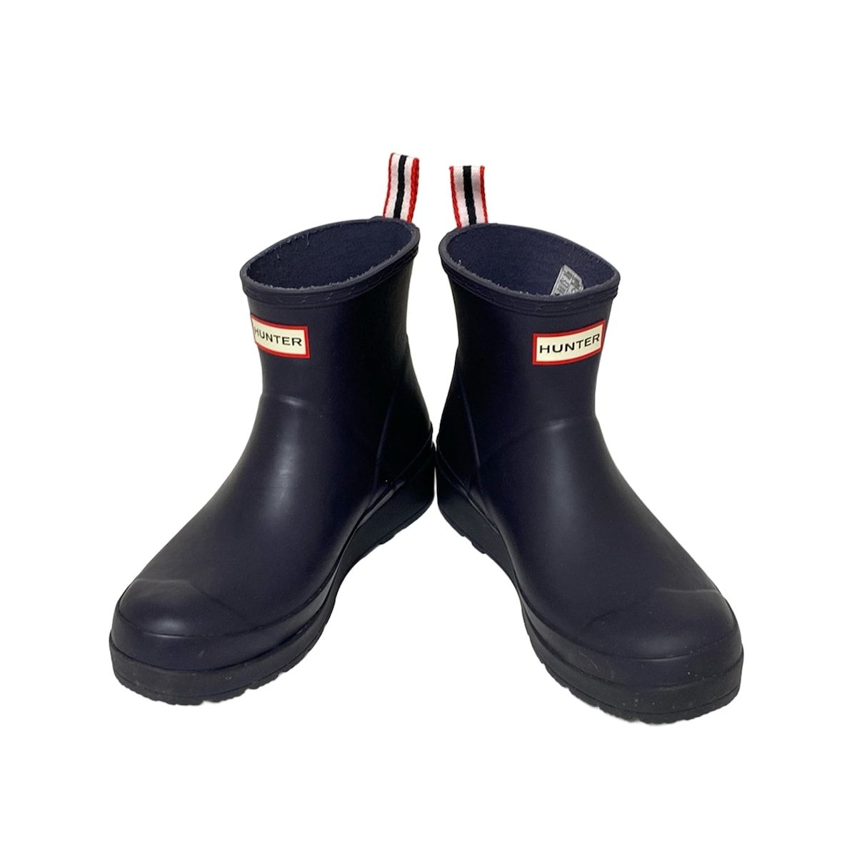 HUNTER ブラック レインブーツ UK6 HUNTER ハンター レインブーツ