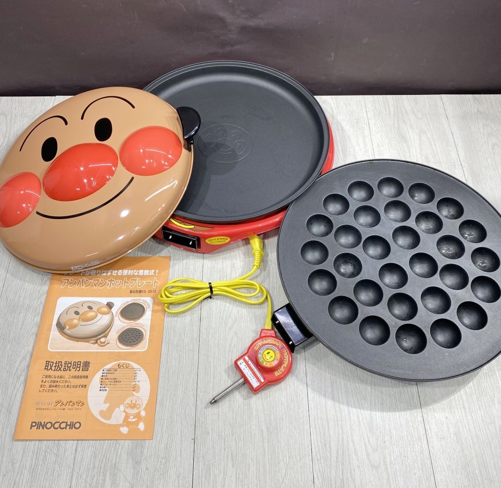 非売品 アンパンマン ホットプレート たこ焼きプレート付き - メルカリ