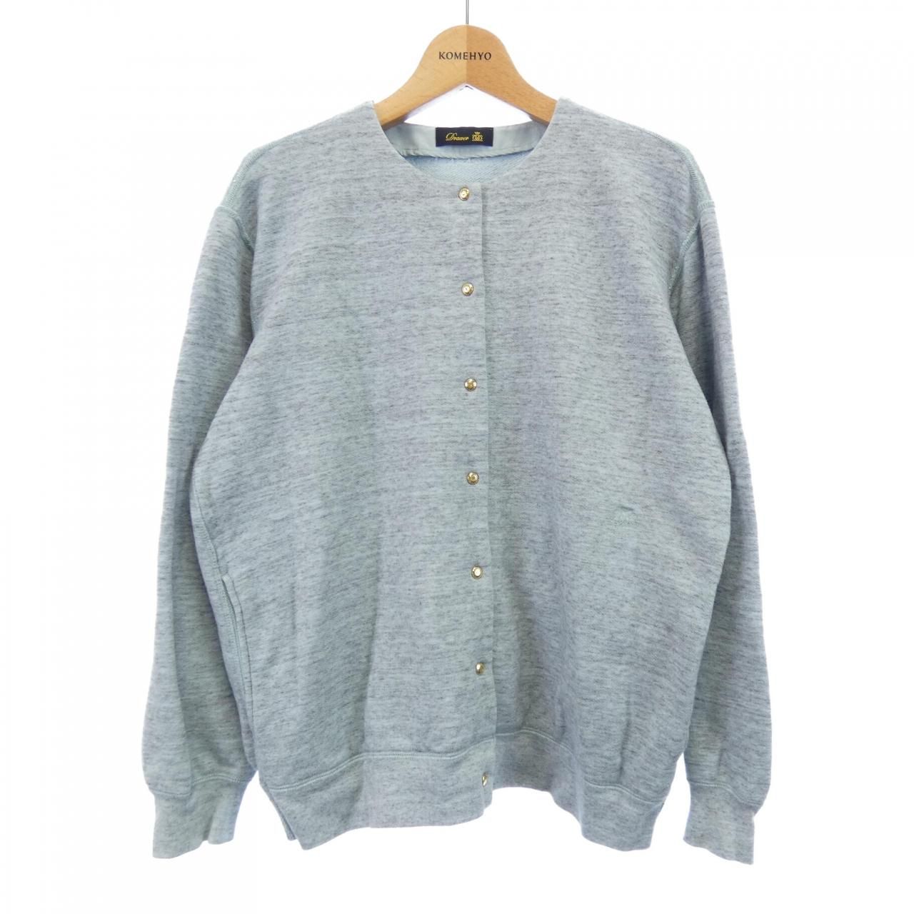 ドゥロワー カーディガン ドゥロワー(Drawer)ドゥロワー 3Gコットンへ