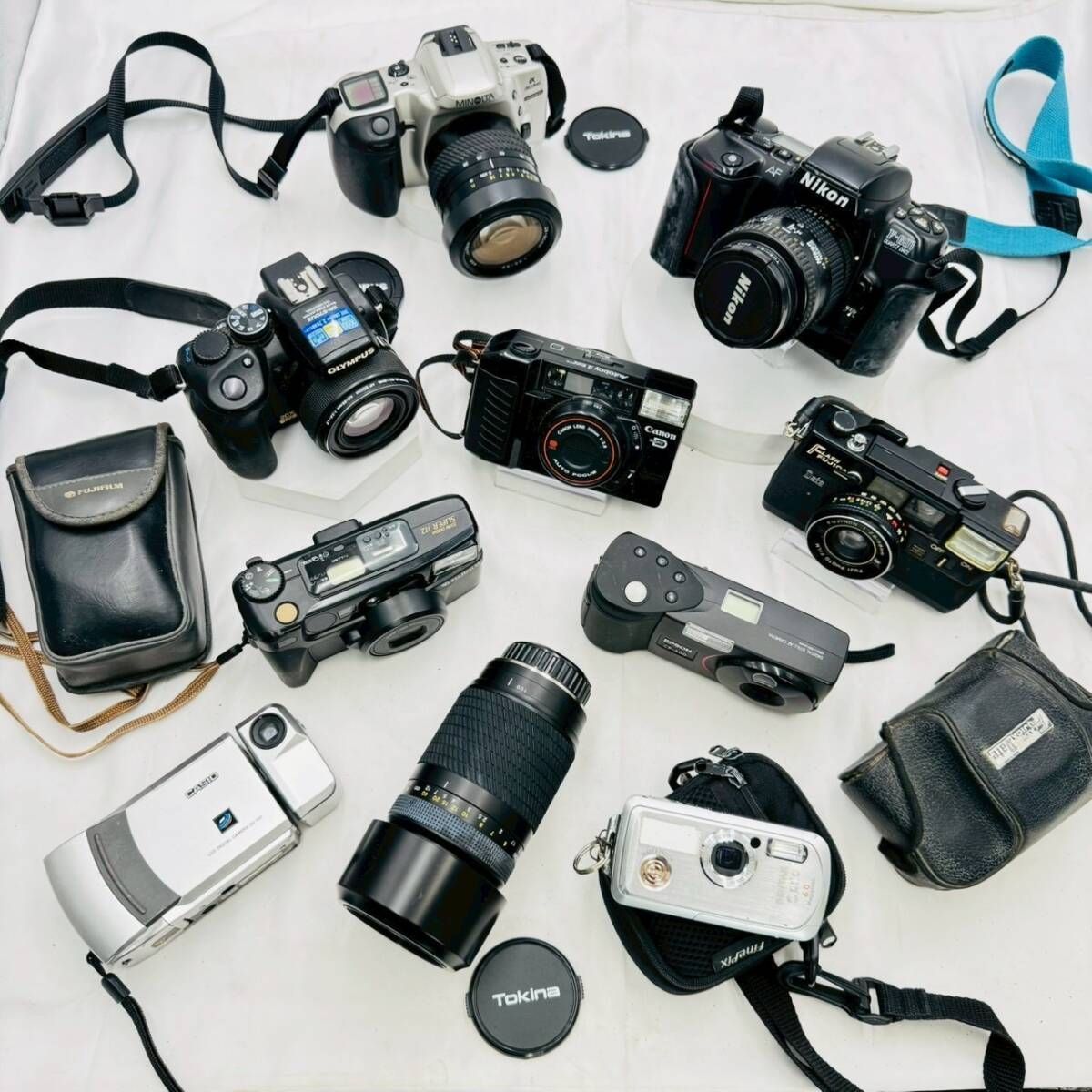 ジャンクデジカメ まとめ売り 32台】動作未確認 コンデジ CANON