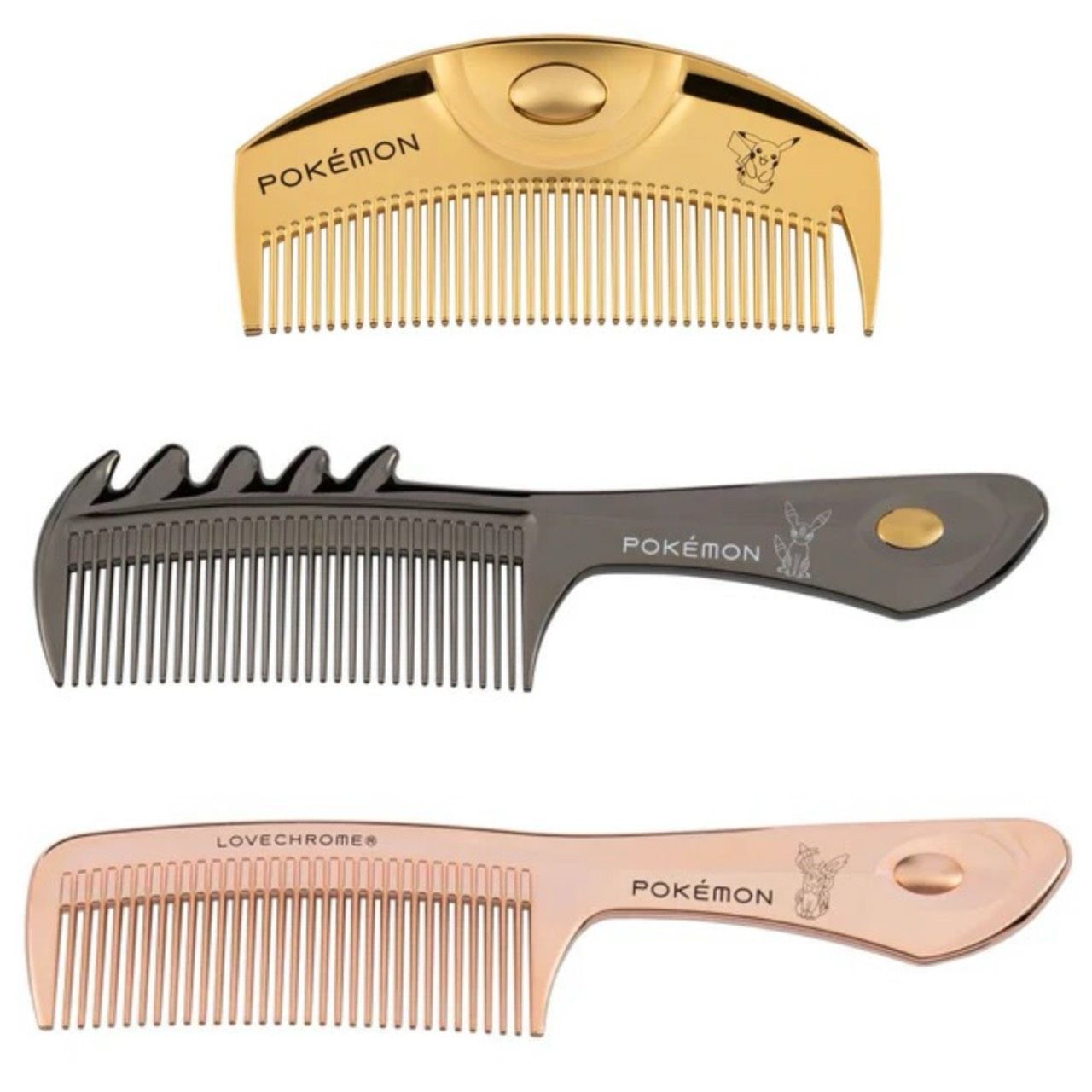 最終値下げ】LOVECHROME ラブクロム ポケモン ヘアコーム3点セット