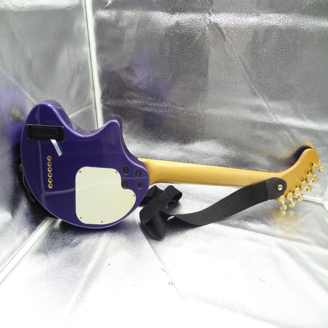 FERNANDES エレキギター ZO-3 フェルナンデス パープル アンプ内蔵