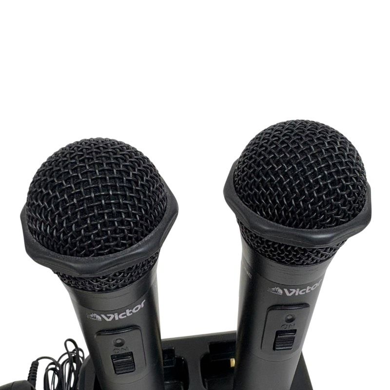 Victor ワイヤレスマイク WM-P762 2本セット 中古品 Victor