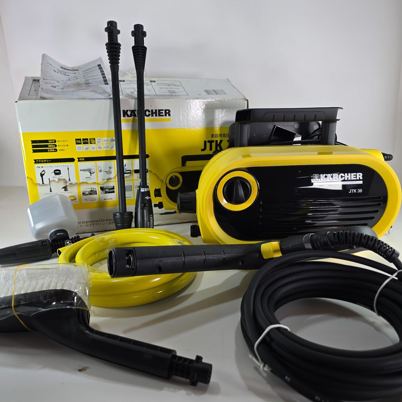 ケルヒャー 高圧洗浄機 JTK38 50/60 Hz 購入 家庭用高圧洗浄機 JTK KARCHER
