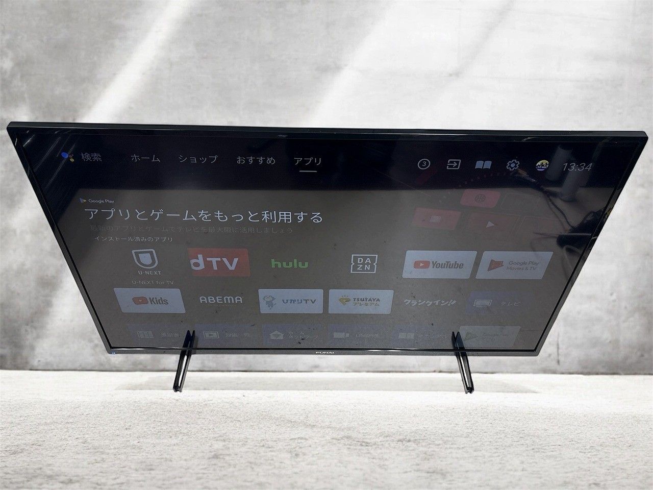 ☆状態良好☆ FUNAI フナイ 43V型 液晶テレビ 4K チューナー内蔵